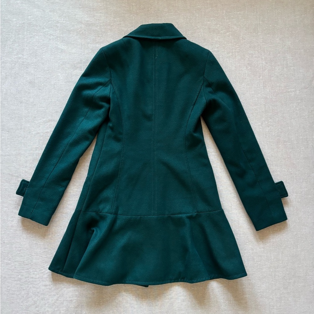 Kensie coquette ruffle peacoat XS - Picture 8 of 9